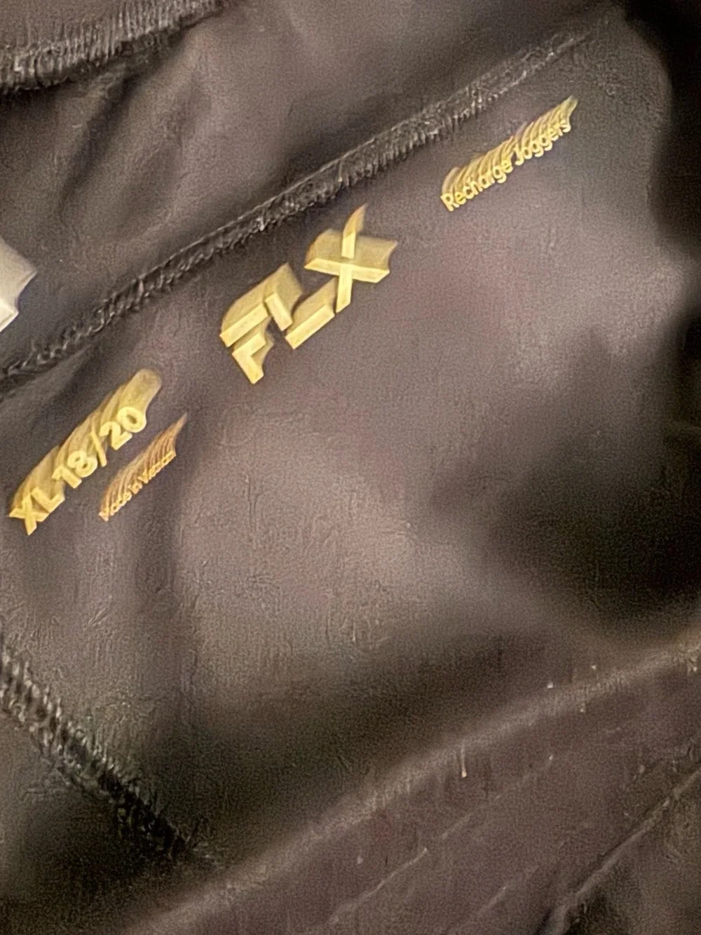 Flex Black Boys Recharge Jogger Sweatpants size youth XL